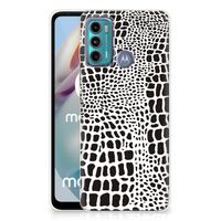 Motorola Moto G60 TPU Hoesje Slangenprint