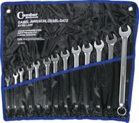 Condor ring-steeksleutel set "4413" fork ring spanner set 8-22mm super long