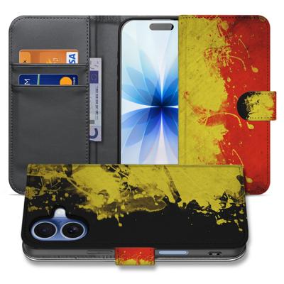 Belgische Vlag Hoesje Voor iPhone 17 | Book Case