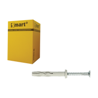 pgb-Europe SMART | Nagelplug met cilinder boord Ø 8x80 N | 100 st SM0PCKN010800803