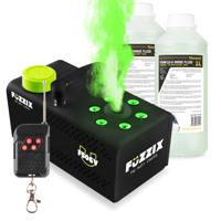 Fuzzix F506V verticale party Rookmachine met 6 RGB leds incl 2L