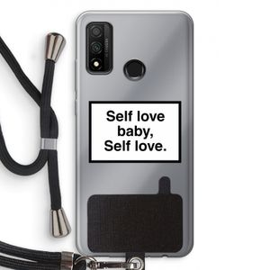 Self love: Huawei P Smart (2020) Transparant Hoesje met koord