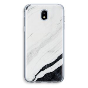Elegante marmer: Samsung Galaxy J5 (2017) Transparant Hoesje