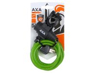 AXA Spiraalkabelslot AXA Zipp 120/8 - groen (op kaart) - thumbnail