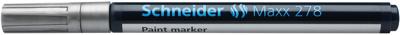 Schneider Lakmarker Maxx 278 0,8mm Zilver 10 Stuks