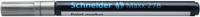 Schneider Lakmarker Maxx 278 0,8mm Zilver 10 Stuks Schneider Lakmarker Maxx 278 0,8mm Zilver 10 Stuks