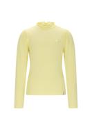 NoNo winter jersey t-shirt meisjes - geel - Koss - rib, ecovero