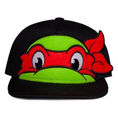 Teenage Mutant Ninja Turtles Curved Bill Cap 3D Raphael Teenage Mutant Ninja Turtles Curved Bill Cap 3D Raphael