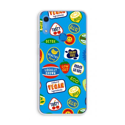 Fruitsticker: Huawei Y6s Transparant Hoesje