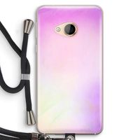 Flow mist pastel: HTC U Play Transparant Hoesje met koord