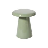 Bijzettafel metaal klein - groen - ø30x33 cm