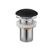 Afvoerplug Best Design Discover Keramisch 5/4" x 80 mm Mat Zwart