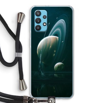 Mercurius: Samsung Galaxy A32 4G Transparant Hoesje met koord