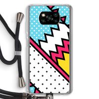 Pop Art #2: Xiaomi Poco X3 NFC Transparant Hoesje met koord