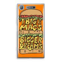 Big Macs Bigger Dreams: Sony Xperia XZ1 Transparant Hoesje