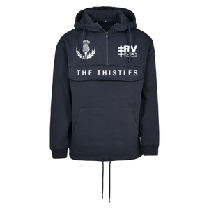 Rugby Vintage - Schotland The Thistles Anorak Hoodie - Navy