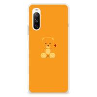 Sony Xperia 10 III Telefoonhoesje met Naam Baby Beer