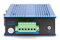 Digitus DN-651130 netwerk-switch Unmanaged Fast Ethernet (10/100) Zwart, Blauw - thumbnail