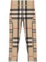 Burberry Kids legging à motif Vintage Check - Tons neutres