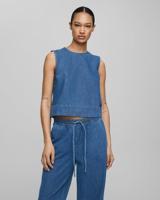 MSCH Jolene Elena Top | Mid blue