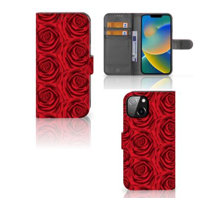 Apple iPhone 14 Hoesje Red Roses Apple iPhone 14 Hoesje Red Roses