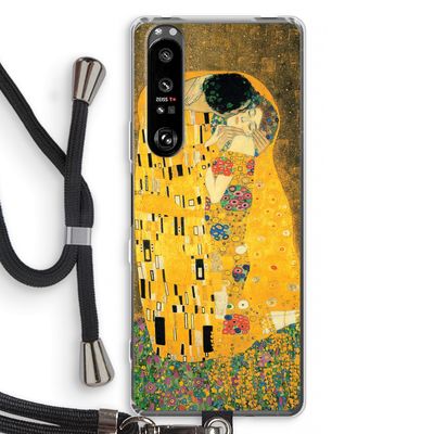 Der Kuss: Sony Xperia 1 III Transparant Hoesje met koord