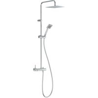 Regendouche set Tres Lex | Opbouw | Mengkraan | 2-weg | Rond | Chroom