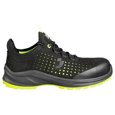 Safety Jogger Modulo S1PS Low | Zwart/Rood | Maat 45 - 5401200271309