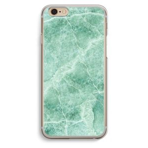 Groen marmer: iPhone 6 / 6S Transparant Hoesje