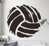 Muursticker sport volleybal bal