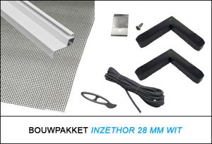 Bouwpakket Wit 28 mm Inzethor