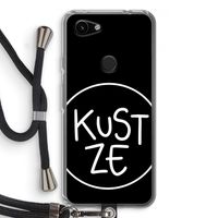 KUST ZE: Pixel 3a Transparant Hoesje met koord