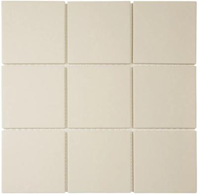 The Mosaic Factory Amsterdam Mozaiek Tegel Vierkant - White Matt R11