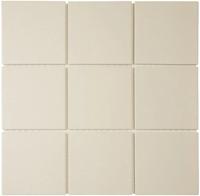The Mosaic Factory Amsterdam Mozaiek Tegel Vierkant - White Matt R11