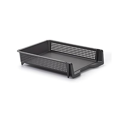 1x Brievenbakjes/postbakjes/documentenbakjes antraciet grijs A4 formaat