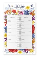 Marjolein Bastin Kalender 2026 op schild