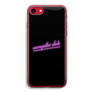 Vice Black: iPhone SE 2020 Transparant Hoesje