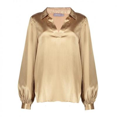 Geisha - Beige | unisex | Blouse | Beige | M | regular | Kamst mode