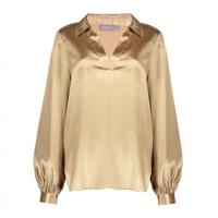 Geisha - Beige | unisex | Blouse | Beige | M | regular | Kamst mode