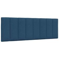 Hoofdbordkussen "Hanko" 140 cm stof blauw Hoofdbordkussen "Hanko" 140 cm stof blauw