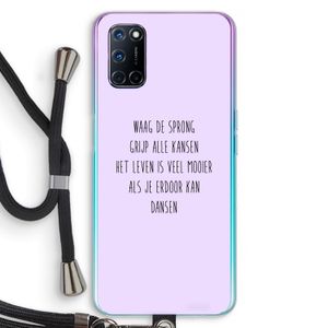 Sprong: Oppo A52 Transparant Hoesje met koord
