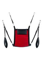 Rectangular canvas sling - 4 points - Full set - Red