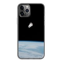 Alone in Space: iPhone 11 Pro Transparant Hoesje