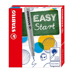 Stabilo easyoriginal 20 navullingen fine - blauw