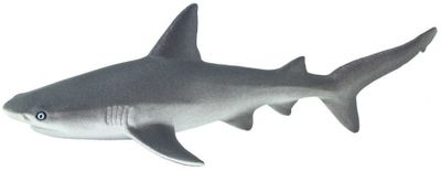 Safari speeldier rifhaai junior 15,8 x 4 cm grijs