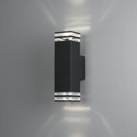 Konstsmide Pollux 408-750 Buitenlamp (wand) LED GU10 14 W Zwart