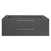 Differnz Somero onderkast 2 lades | antraciet | 100 cm Differnz Somero onderkast 2 lades | antraciet | 100 cm