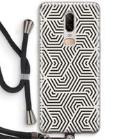 Magic pattern: OnePlus 6 Transparant Hoesje met koord