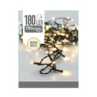 Kerstverlichting 180 LED 13,5m WW Groen