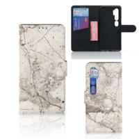 Xiaomi Mi Note 10 Pro | Bookcase | Marmer Beige